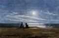 Moonlight réalisme marine peintre Winslow Homer